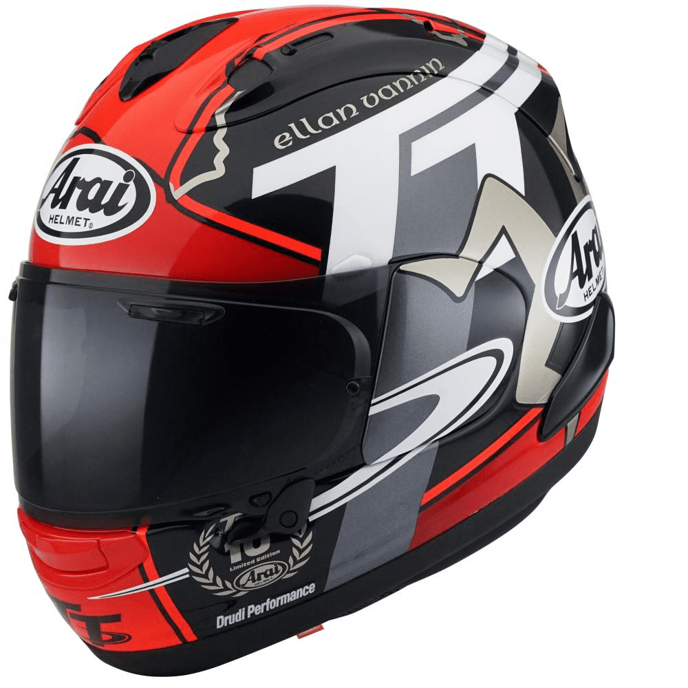 【希少】Arai RX-7X IOMTT-2018 Mサイズ 限定モデル Arai unveils its new Isle of Man TT RX-7V for 2018 - Island Racer